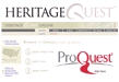 Proquest Heritage Quest