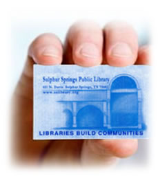 Hand With Library Card